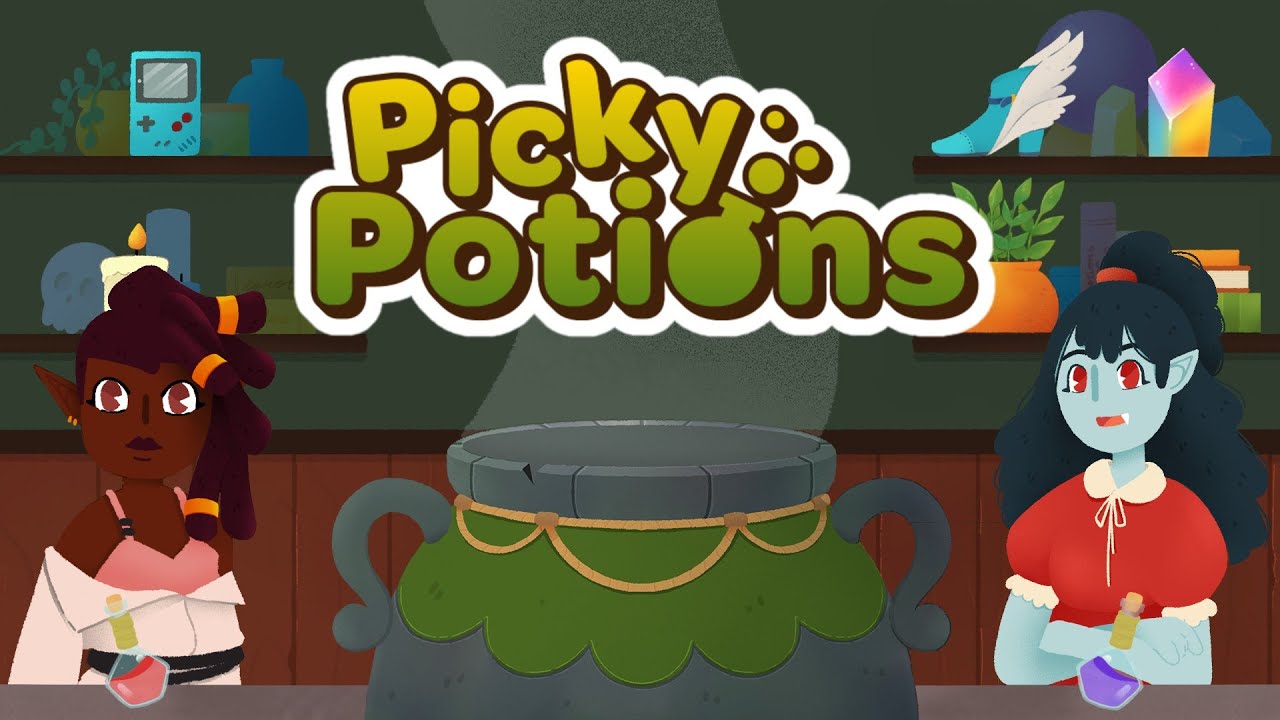 Serve customers at your potion shop! | Picky Potions