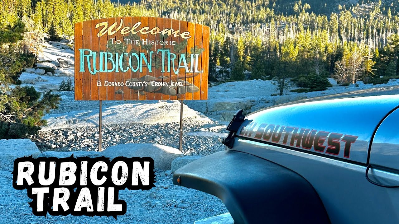Rubicon Trail -- part 1 - Loon Lake to Buck Island