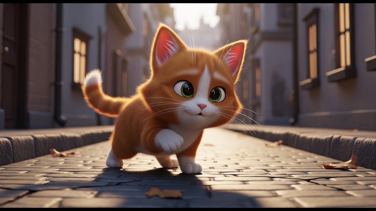 🌆 Little Pretty Kitty Explores the Big City! Meowing Adventure