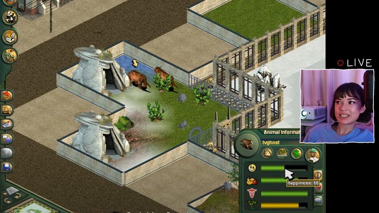 (LIVE) putting all of u in little boxes + making u my puppets 😊 | zoo tycoon 1