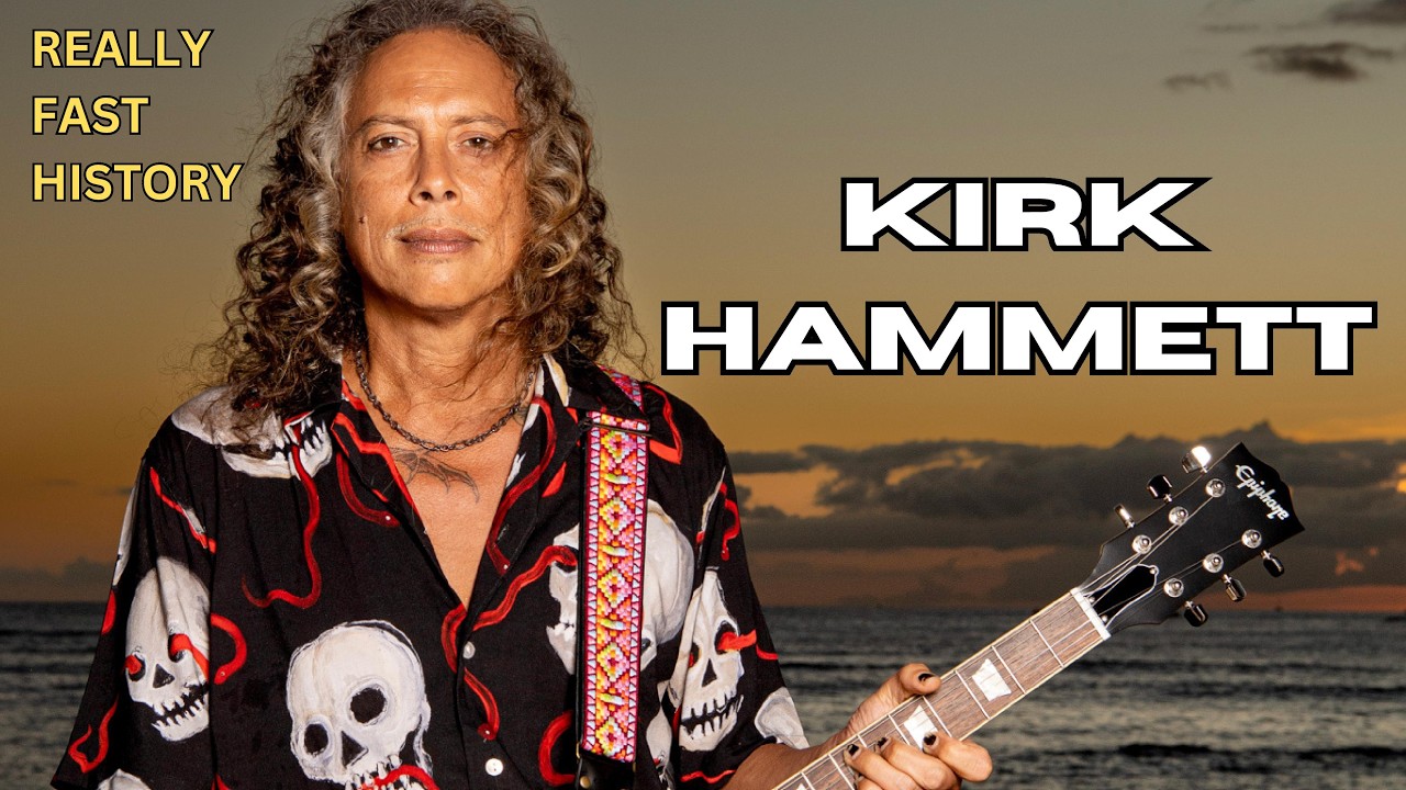 The Shocking truth about Kirk Hammett's HISTORY
