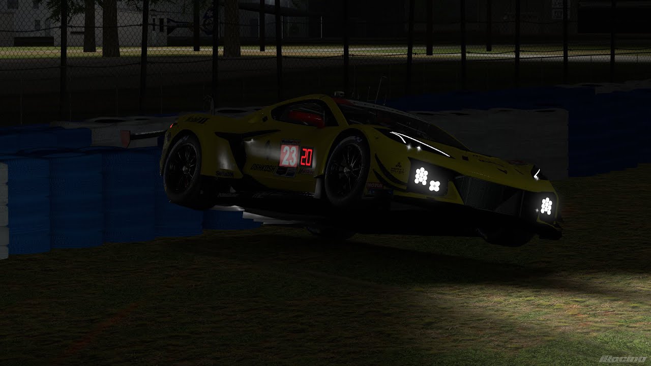 IMSA iRacing Series Open | 2026 Season 1 Week 2 at Sebring | Chevrolet Corvette Z06 GT3.R | Wet Race