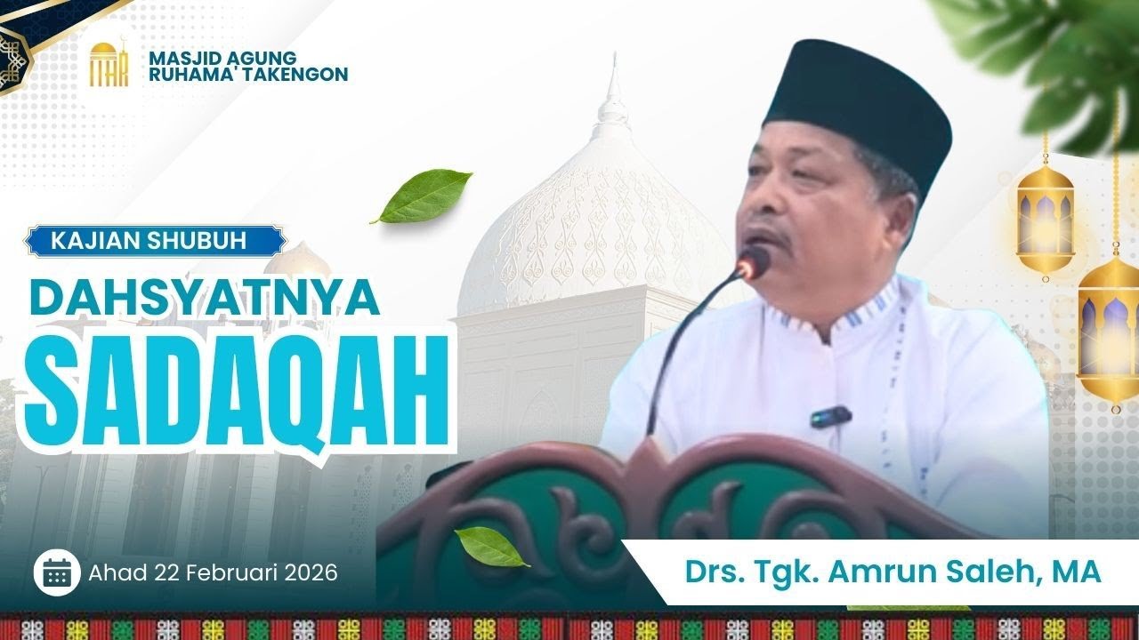 DAHSYATNYA SADAQAH