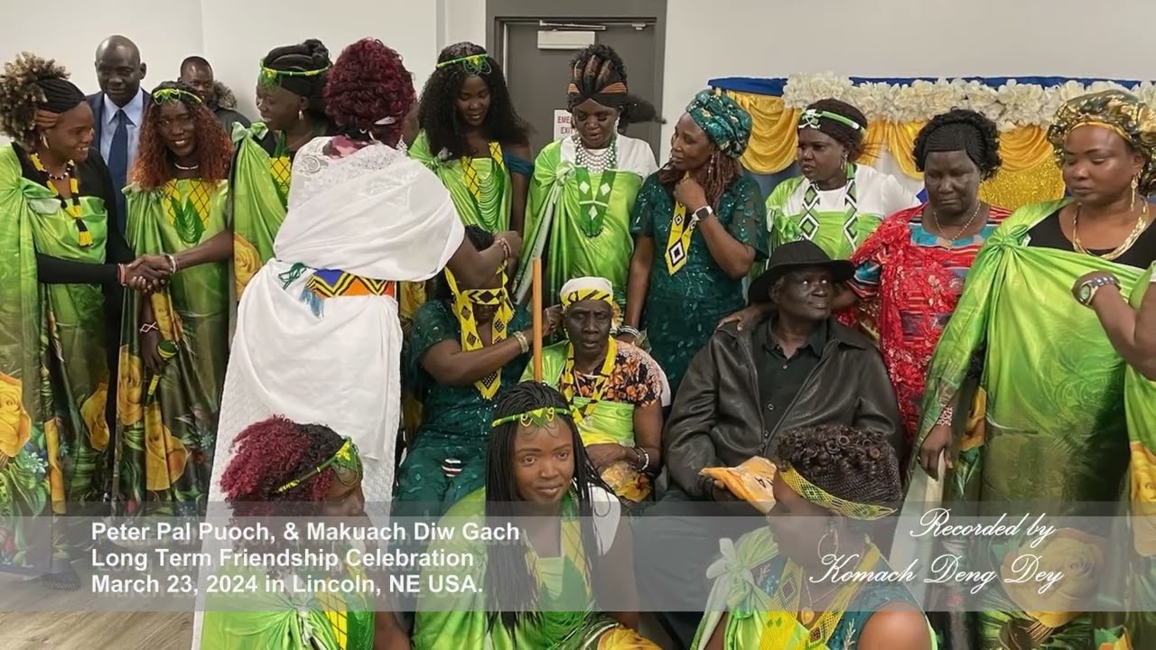 Peter Pal Puoch And Makuach Diw Gach Friendship Celebration Video