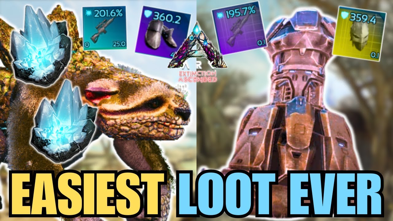 THE BEST Loot & Blueprint Farm On Extinction | Ark Survival Ascended