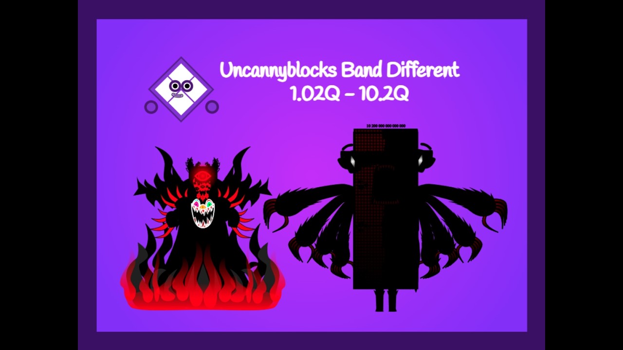 Uncannyblocks Band Different 1.02Q - 10.2Q