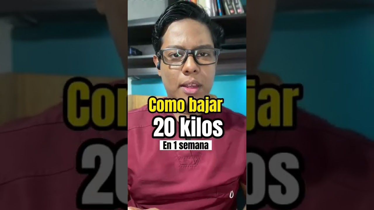 &iquest;Como bajar 20kilos en 1 semana? 🙈🔥#shorts