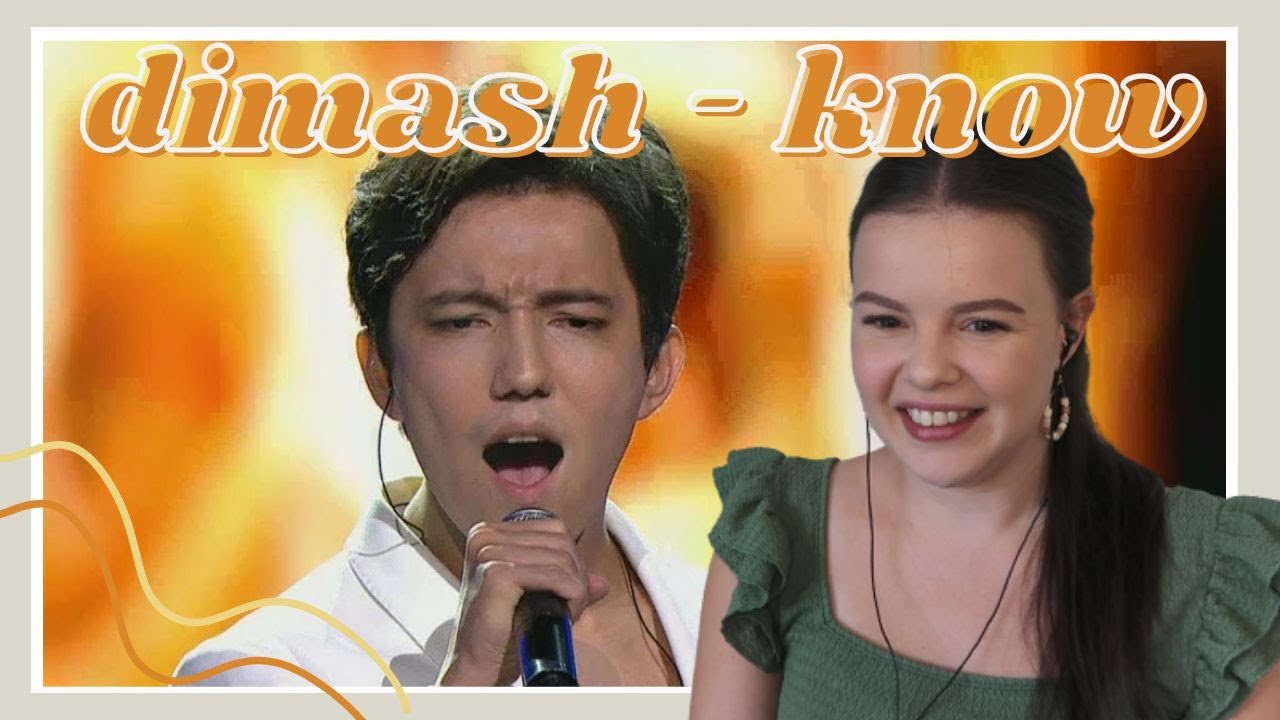 Dimash - 'Know' Live Performance Reaction | Carmen Reacts