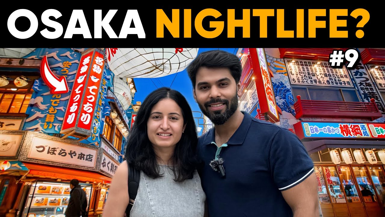 Exploring the Nightlife of Osaka, Japan 🇯🇵 (Better than Tokyo?)