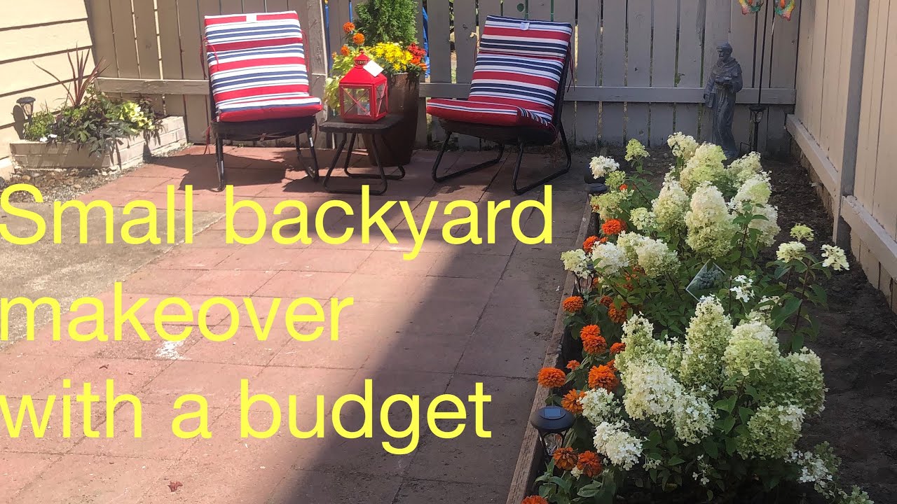 🌸 Small backyard makeover on a budget (2019)
