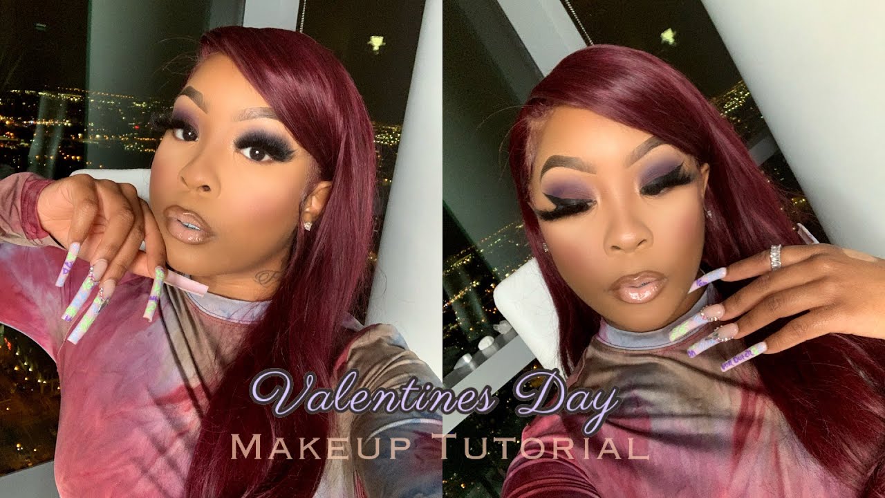 Smokey Plum | Valentines Day Makeup Tutorial | 2021