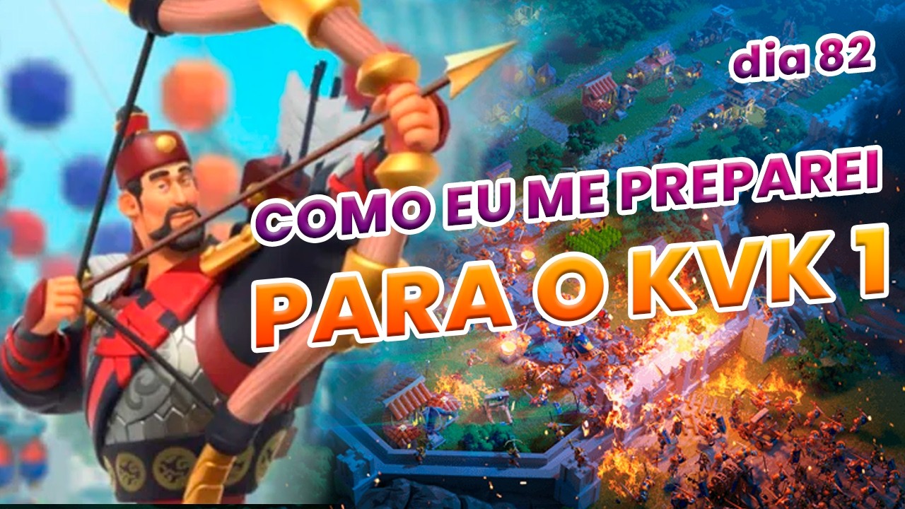 PREPARAÇÃO KVK 5 [ CHEGOU KVK 1 ] ZERO TO HERO