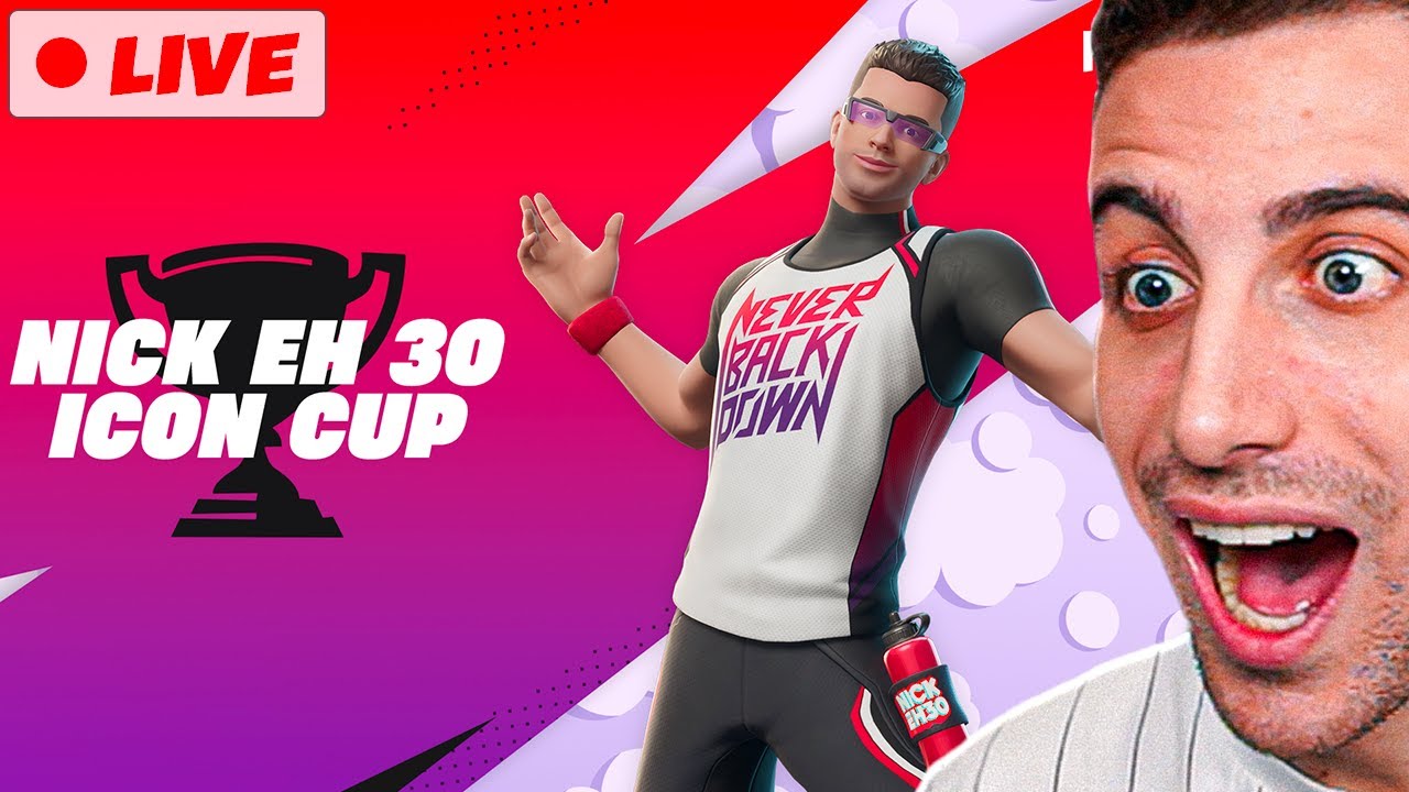 Giochiamo il TORNEO di Nick Eh 30! *ICON SKIN* Fortnite ITA Live