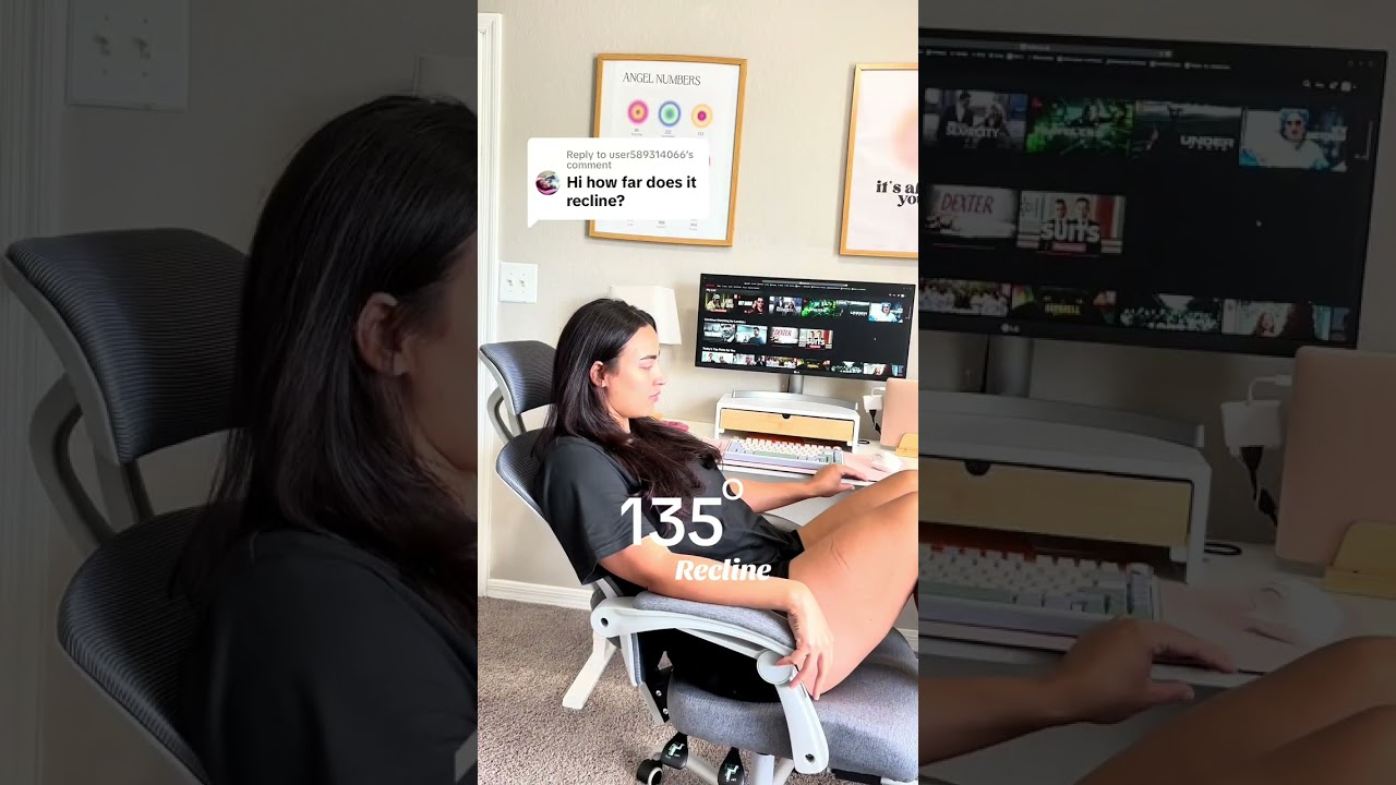 Find your perfect recline with this adjustable office chair 