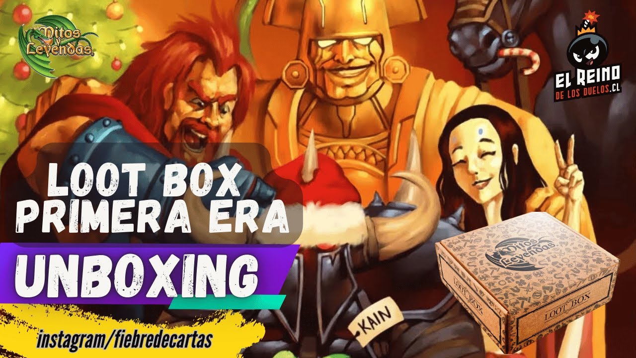 Unboxing  -  LootBox Primera Era - Mitos y Leyendas