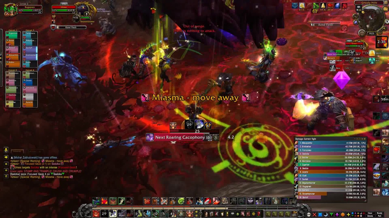 Ursoc Mythic - Lunatic Asylum (Warrior POV)