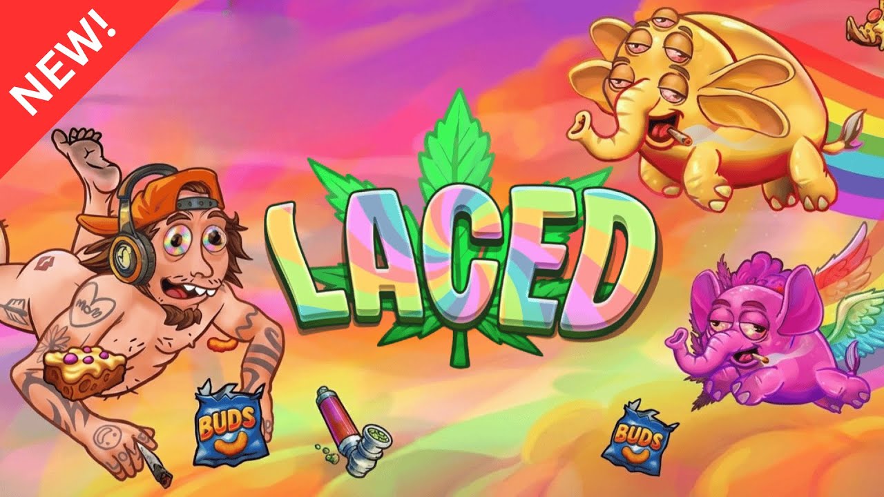 I played the Laced slot! (Weed slot)