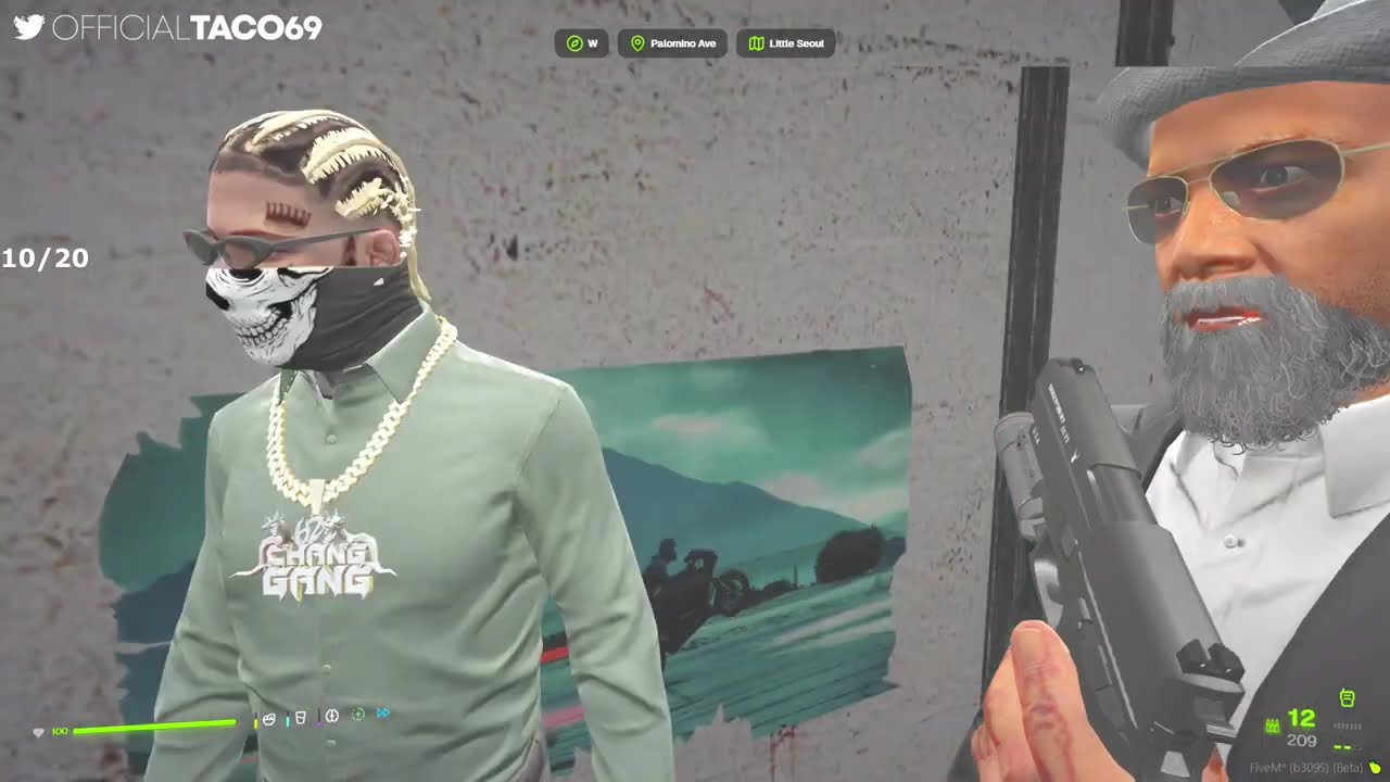 Тако находит Эйса, празднующего после того, как Кау выгнали из CG | Prodigy RP | GTA RP | CG