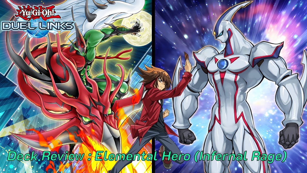Yu Gi Oh! DUEL LINKS  | Hero (Ft.Dragonic Contact) Deck Review พระเอกไม่โดนเนิฟแถมได้ของเสริมทัพ !