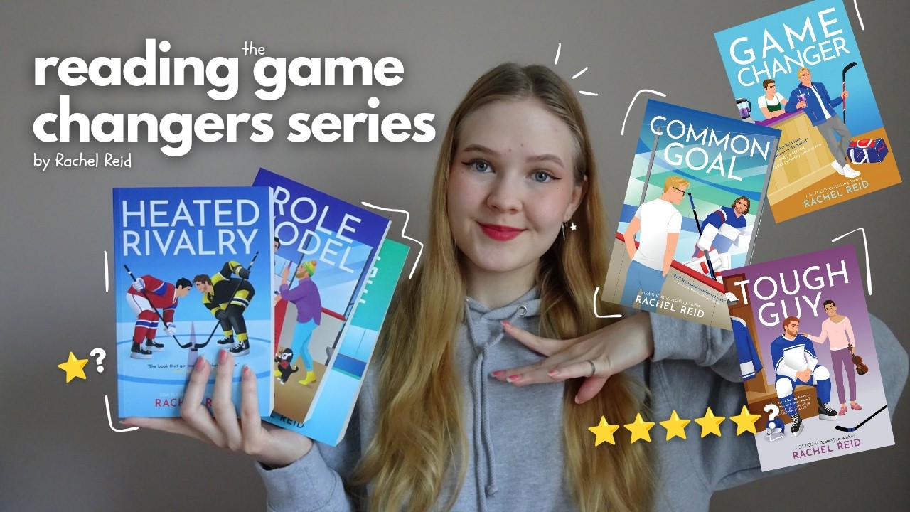 reading the *entire* Game Changers series by Rachel Reid🏒📚❤️