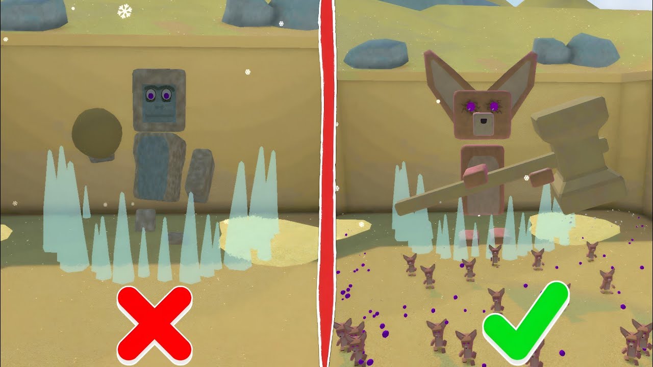 Mega BeeMothep Valley Fennec Fight - Super Bear Adventure Gameplay Walkthrough 