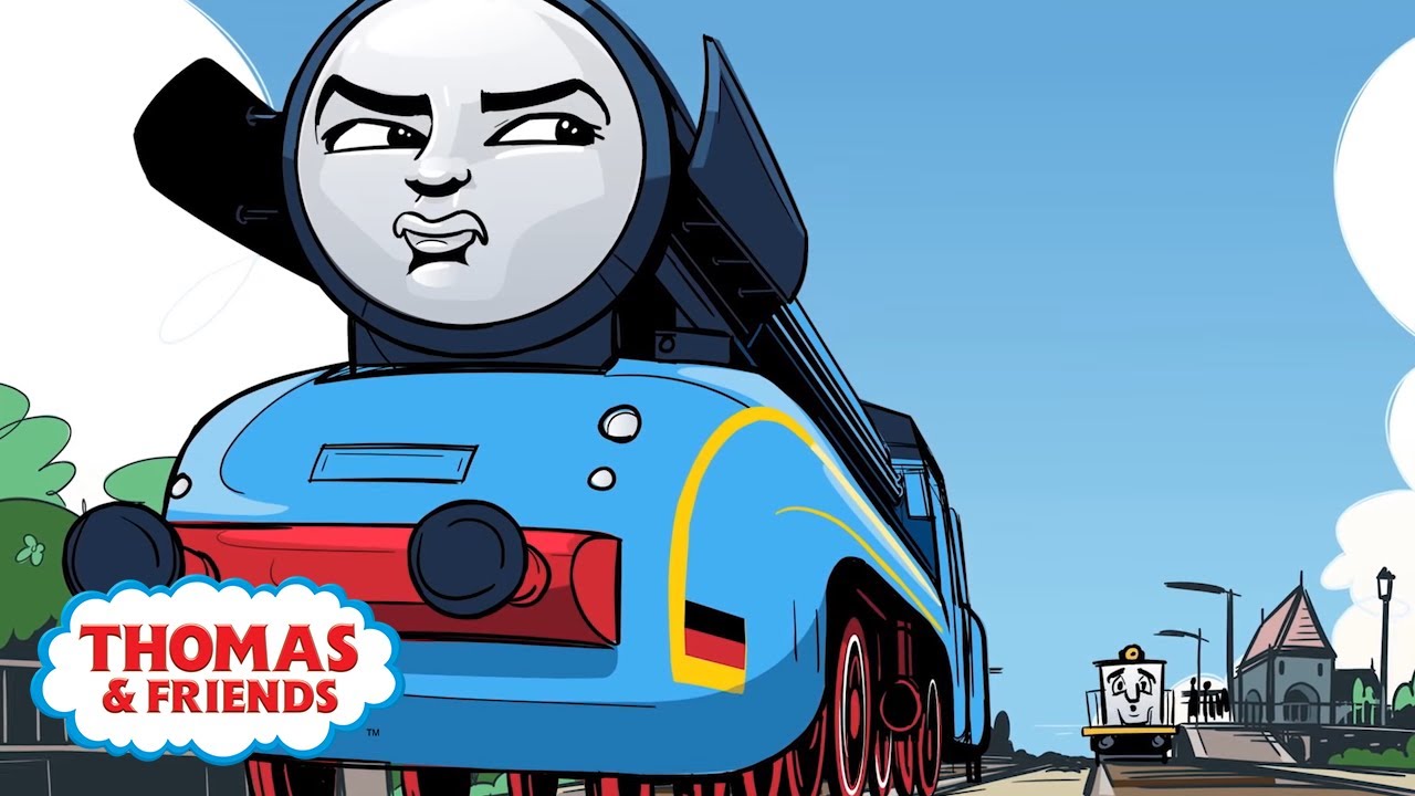 Frieda The Grumpiest Engine | Great Race Friends Near and Far | Thomas & Friends