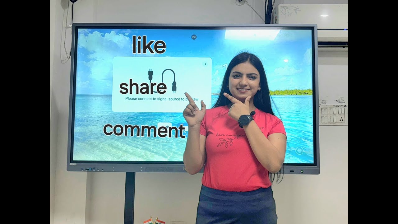 How i can Import pdf on Interactive Flat Panel ?