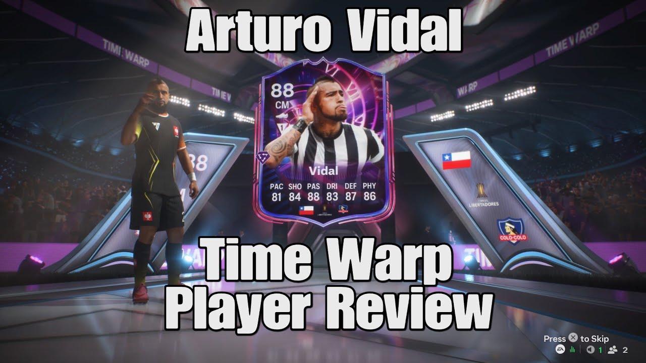 😮🔥 88 Arturo Vidal Time Warp SBC | Player Review On FC26!! 😮🔥