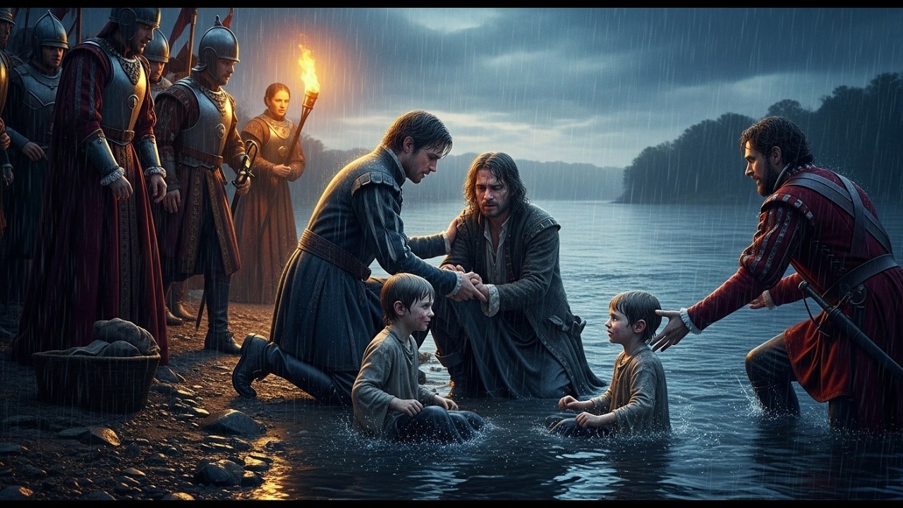 THE BEGGAR NEARLY DROWNED SAVING THE PRINCE’S TWIN SONS — WHAT HAPPENED NEXT MOVED EVERYONE