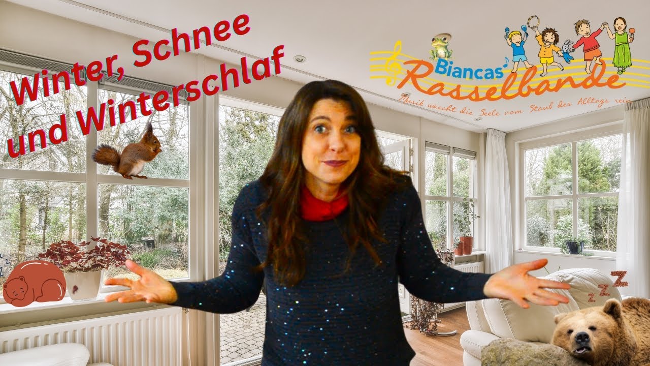 Winter, Schnee und Winterschlaf!  😶‍🌫️😴❄️ - Musikalische Früherziehung🧏‍♀️🧏