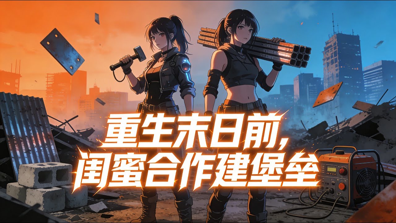 天灾末世，闺蜜囤枪我囤粮 #末世文 #爽文