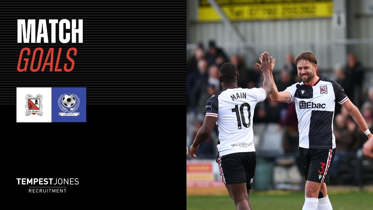 Голы: Дарлингтон 2-0 Бедфорд Таун - Национальная лига Север