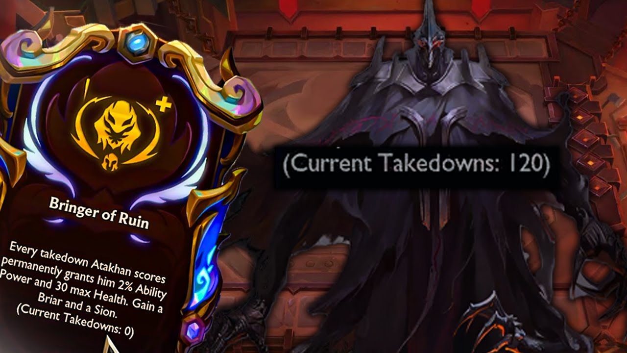 Giving 240AP 3600HP+ To 7 Noxus Atakhan