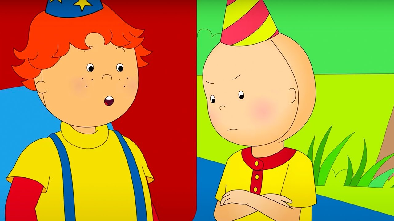 Caillou's Big Party | Caillou Cartoon