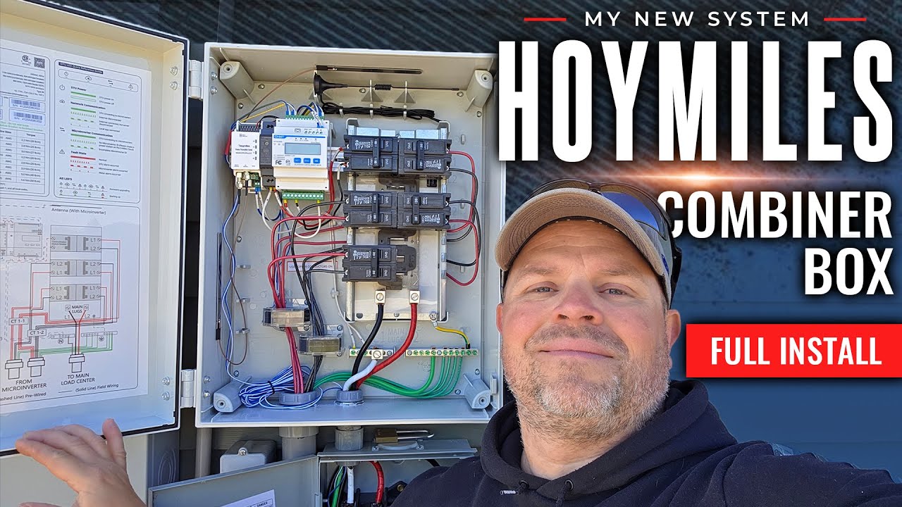 DIY Solar: Hoymiles Combiner Box Installation Guide