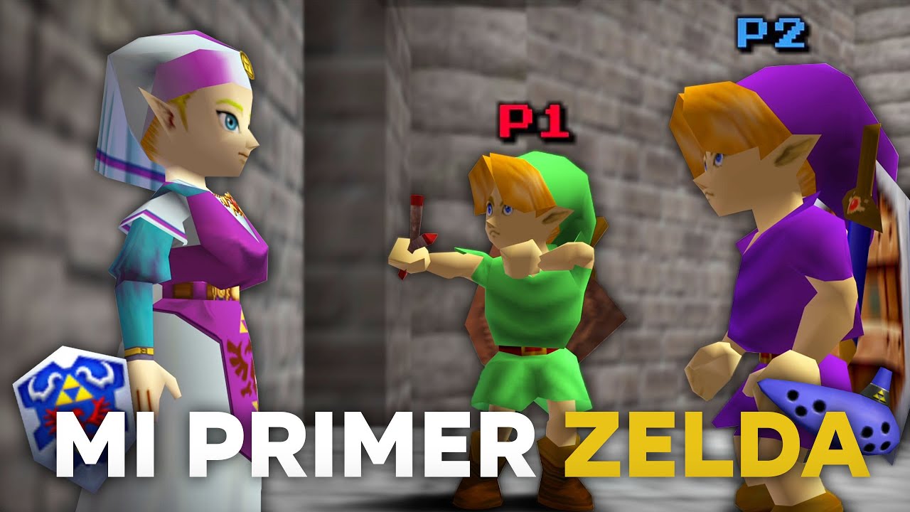 EXPERTO en videojuegos prueba OCARINA OF TIME por PRIMERA VEZ (Zelda Multijugador)