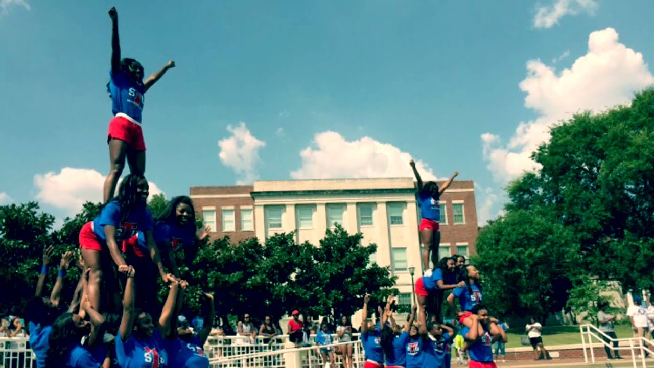 Tennessee State University Cheerleaders 2015-2016