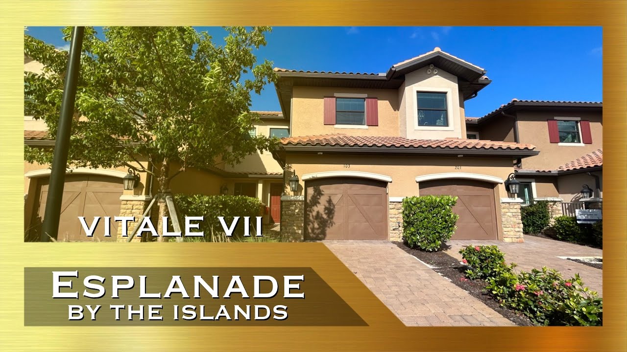 Esplanade by the Islands, Vitale Home Design & Floor-Plan in Naples Florida