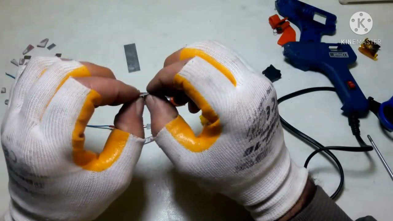 طريقة تصليح مسدس ألسيلكون 👉 How to repair hot glue gun