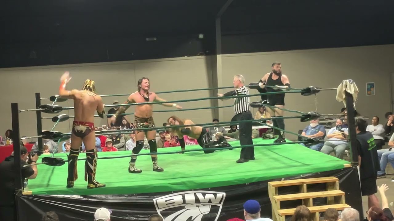 BIW Rey Fury/Alex Arsenal vs Rob Love/Caleb Konley  
