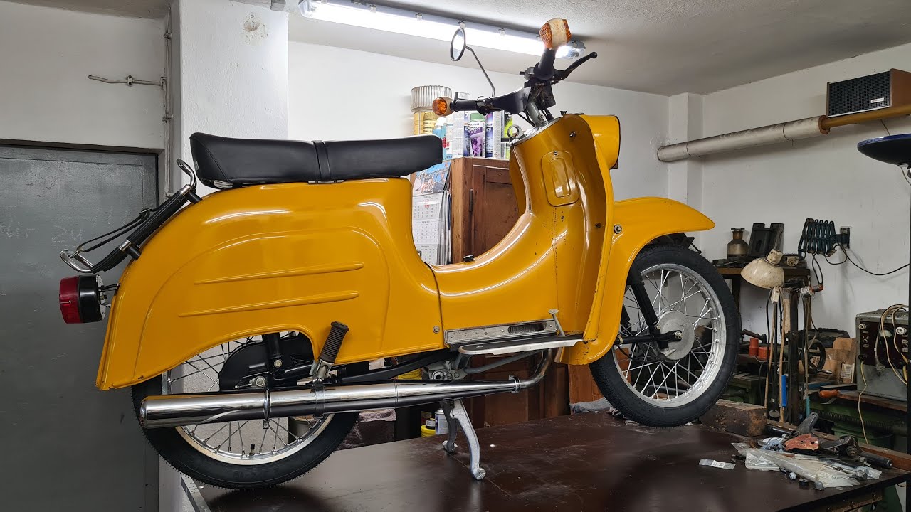 Projekt Simson Schwalbe KR51/2 Saharabraun restaurieren