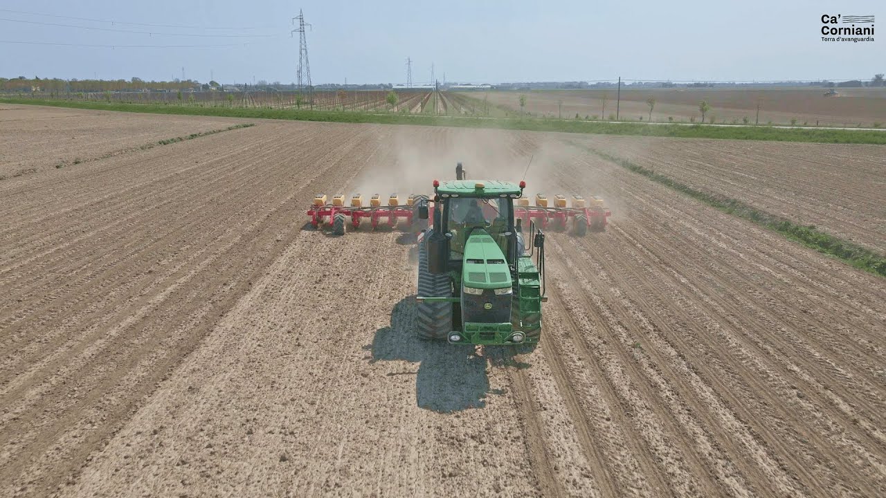 Vaderstad Tempo L16 + John Deere 8370RT | Ca' Corniani & Genagricola