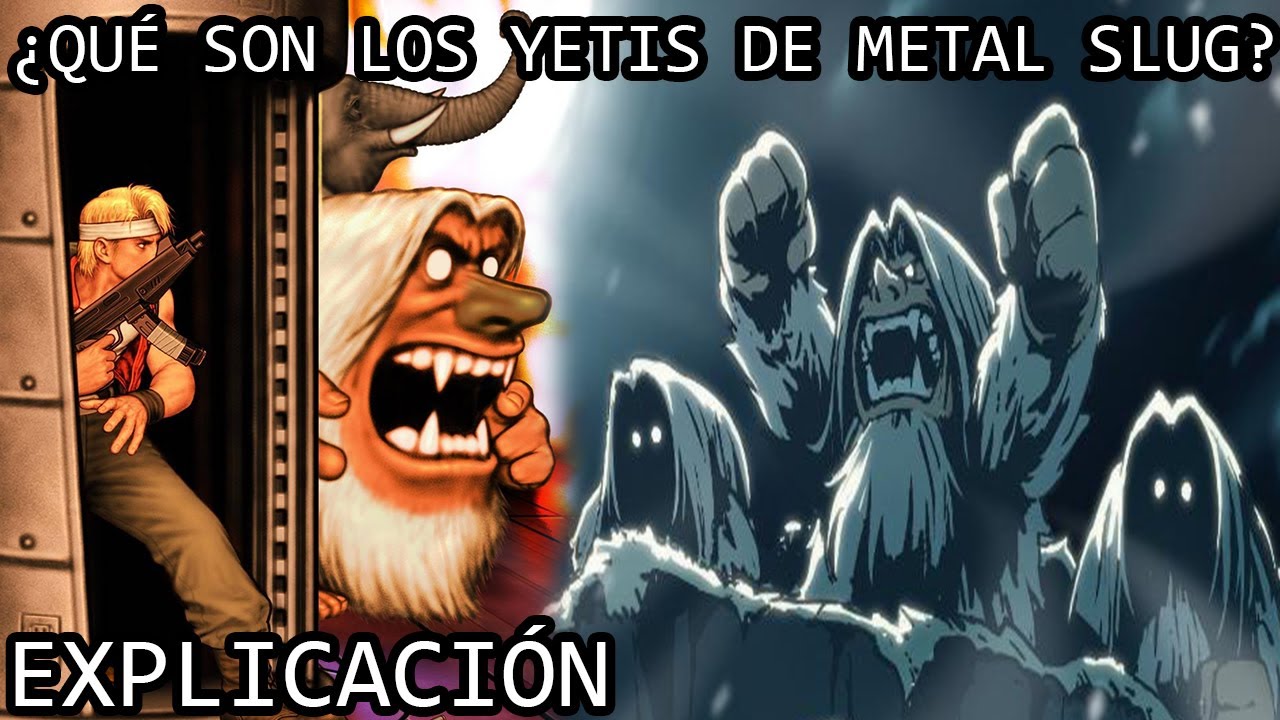 ¿Qué son los Yetis de Metal Slug? | La Historia de los Icemen (Wendigos) de Metal Slug Explicada