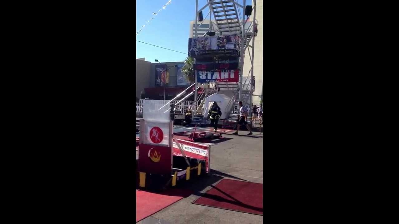 Rob Lemon Worlds 2013 Final Day FireFighter Combat Challenge 1:38