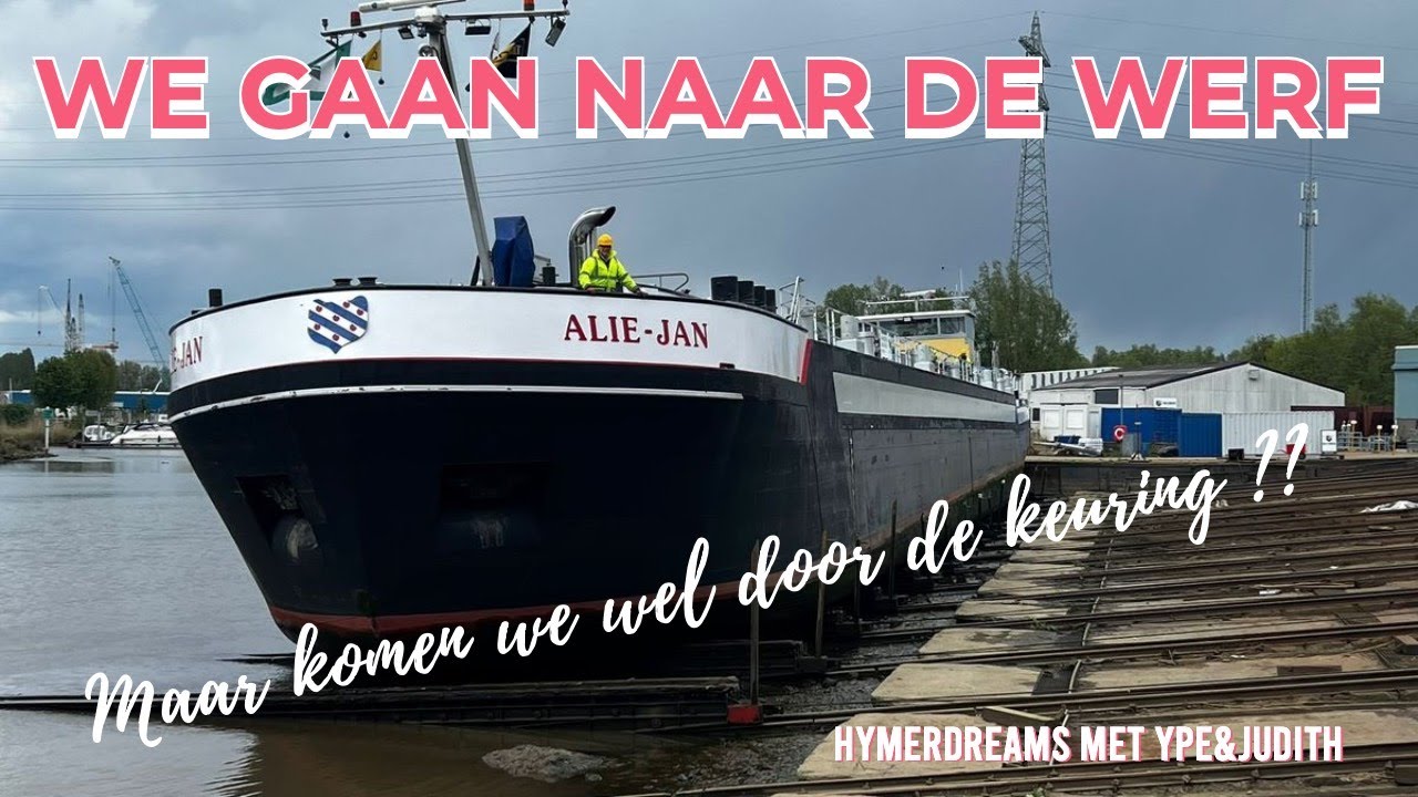 Camper /  vaar vlog #12 : We gaan naar de scheepswerf.