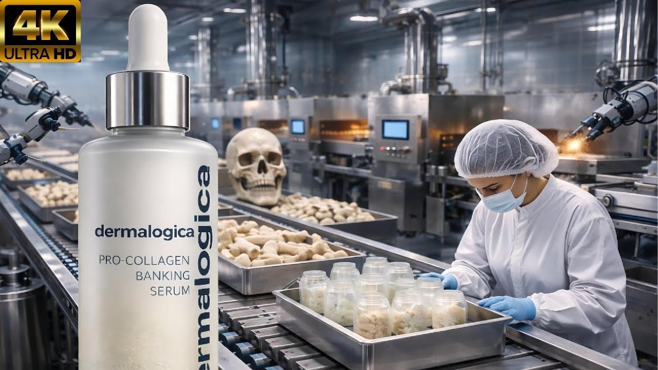 Inside a High-Tech Beauty Factory: The Making of Dermalogica Pro-Collagen Banking Serum