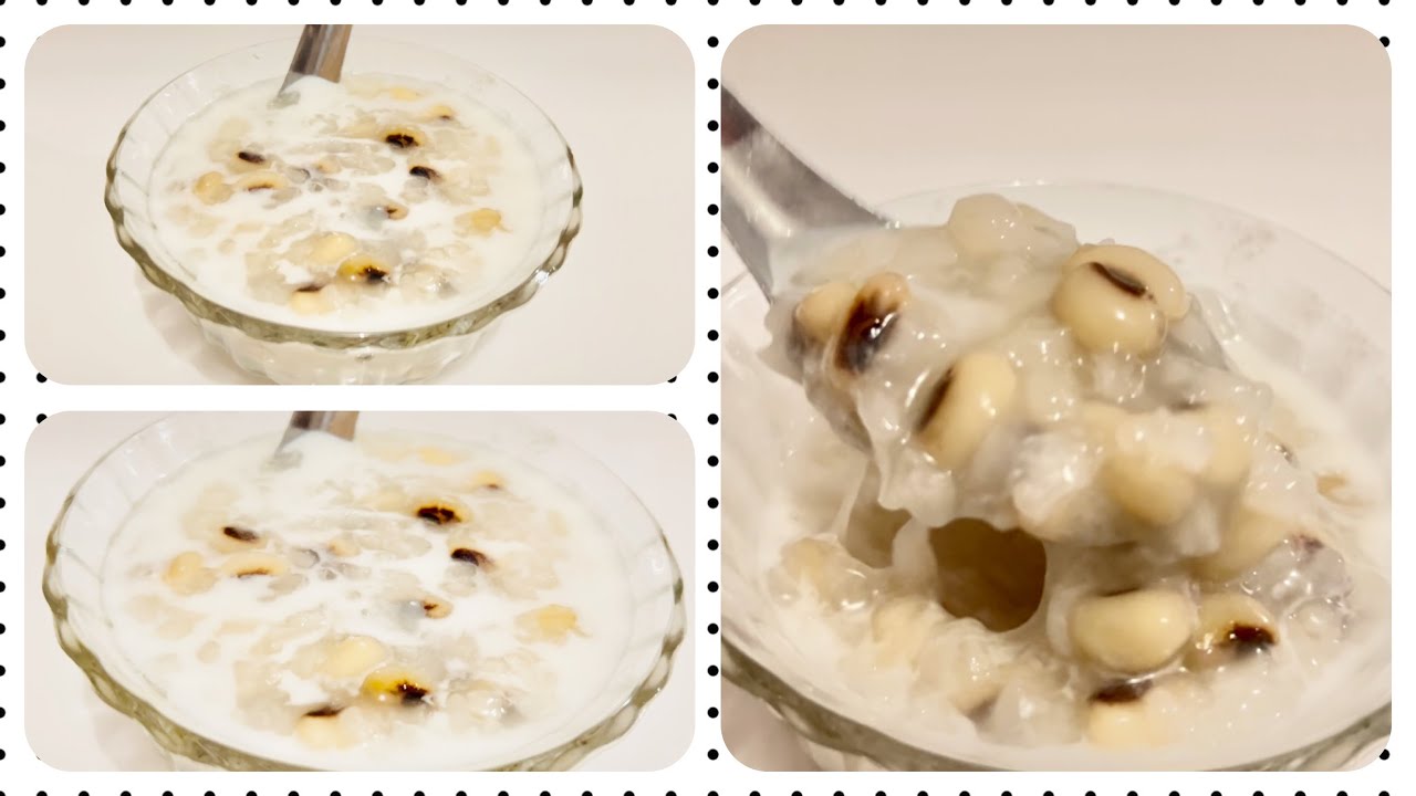 Khmer Black Eye Bean with Sticky Rice Dessert - Food & Travel by Noun