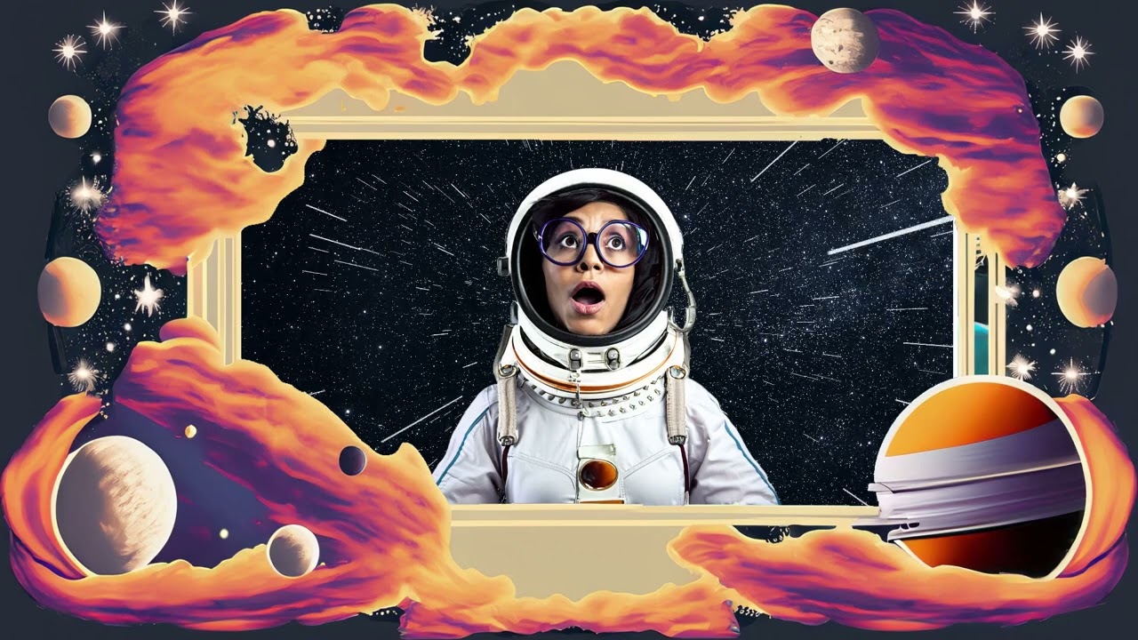 Cinemagraph Astrunauta Sorprendida