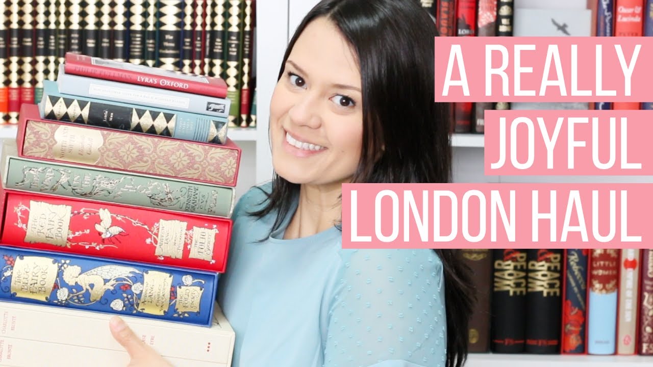 A Really Joyful London Book Haul | Folio Society Books and a Manuscript Copy of Jane Eyre