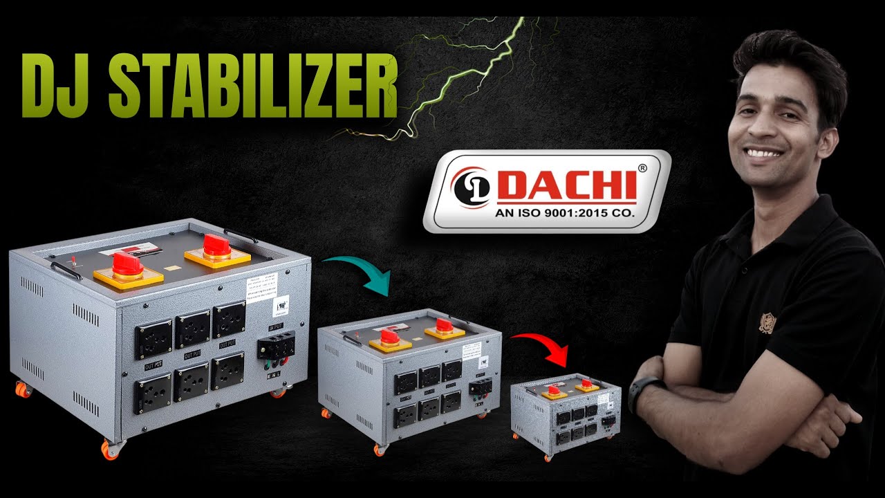 Dj Setup ke liye best STABILIZER kaun sa hota hai | Dachi Stabilizer: Unpacking All the Features